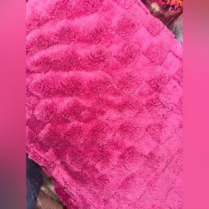 Room Essentials Fuchsia Plush Blanket